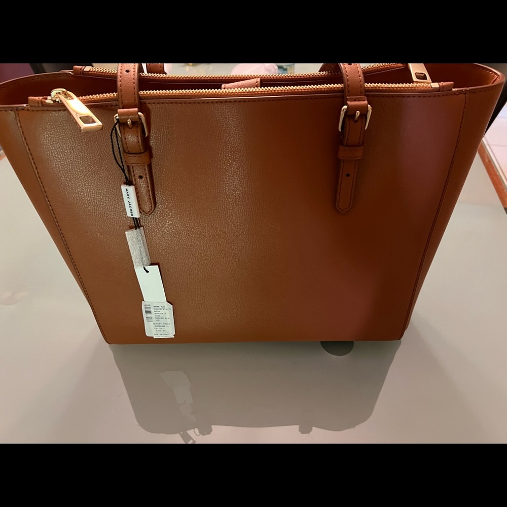 Marc jacobs toasrd almond tote . BRAND NEW NEVER USED